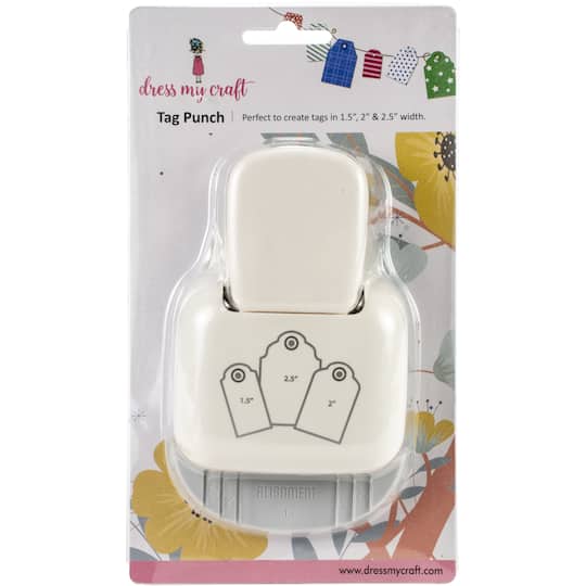Dress My Craft&#xAE; Rounded Tag Punch